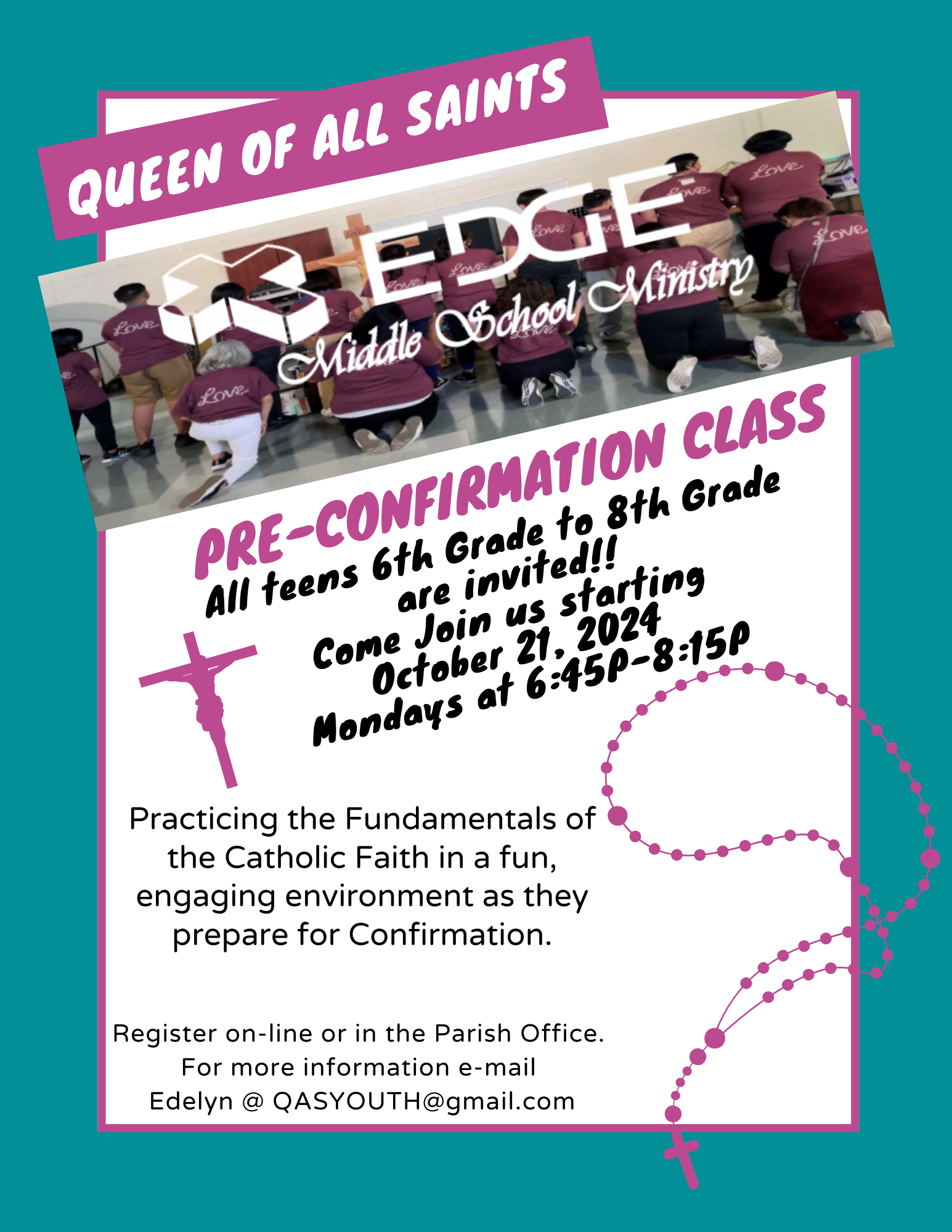 Edge Pre Confirmation Class