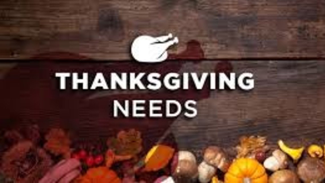 Thanksgiving Needs